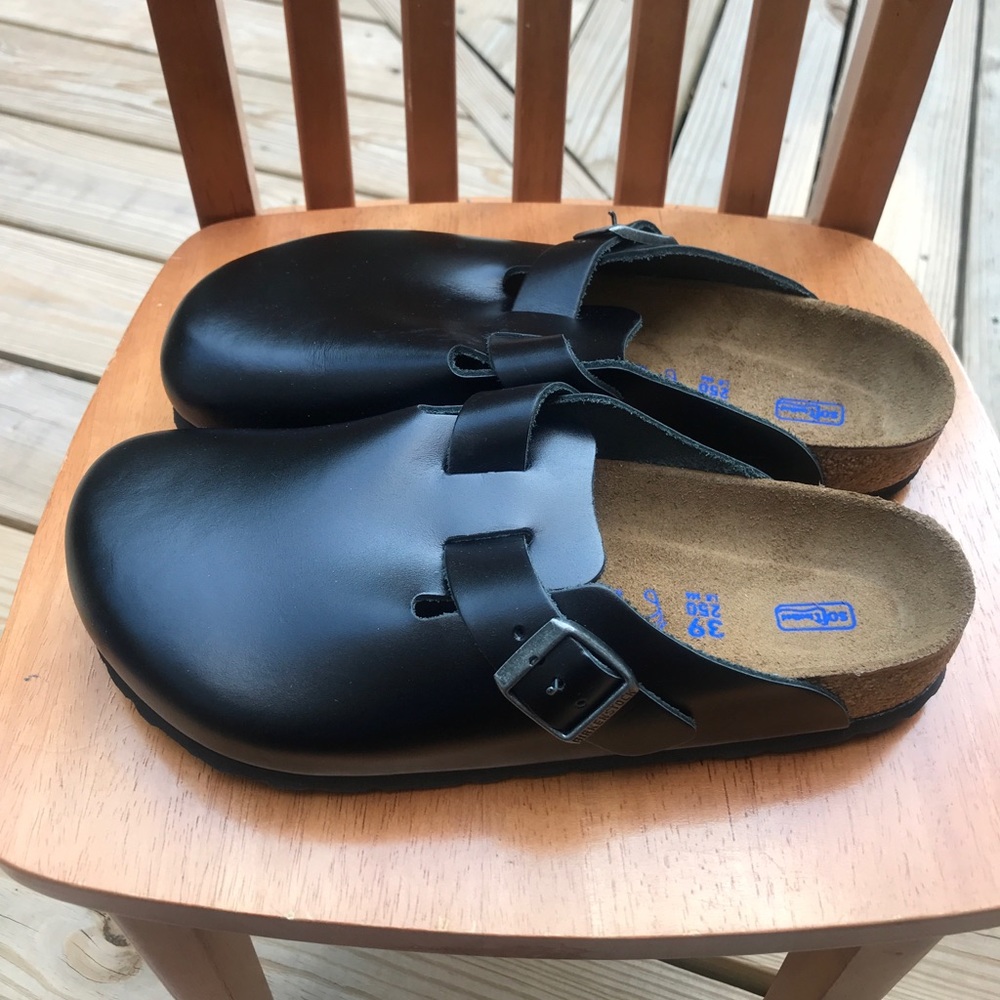 Women casual leather birks..